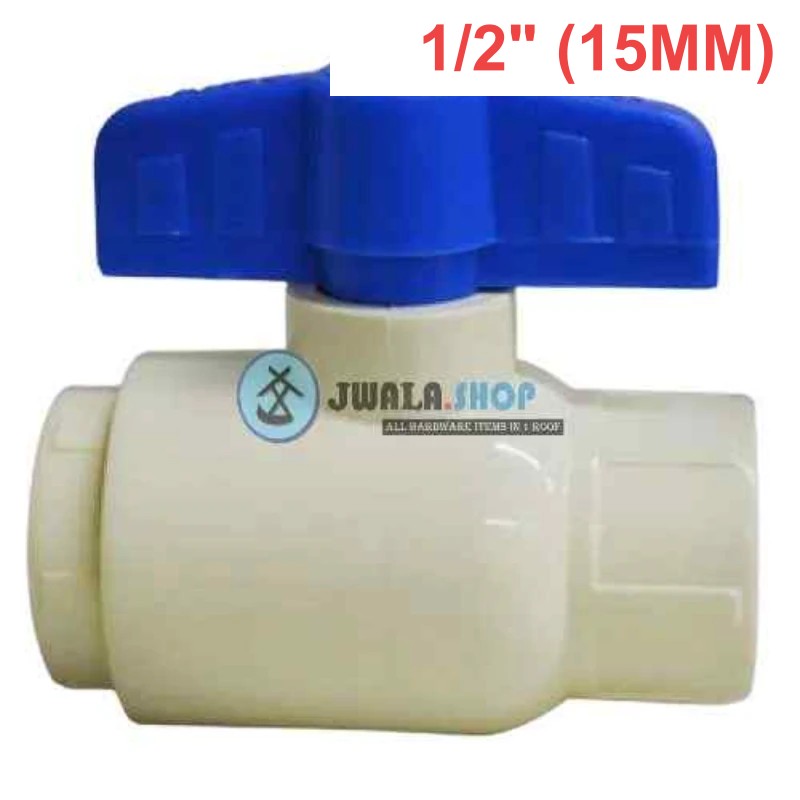 MG- CPVC Ball Valve- 1/2" (15mm)